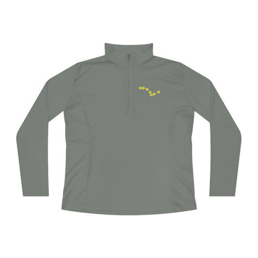 Women Quarter-Zip Pullover - Pickleball