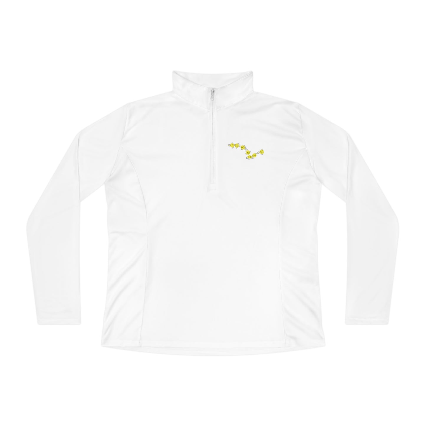 Women Quarter-Zip Pullover - Pickleball