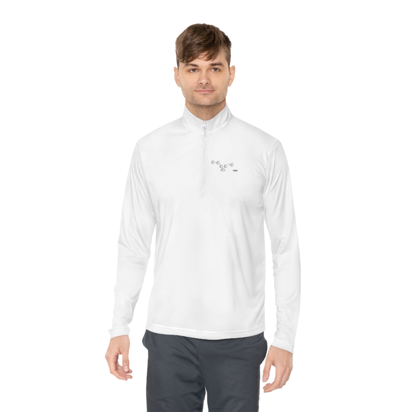 Men Quarter-Zip Pullover - Golf