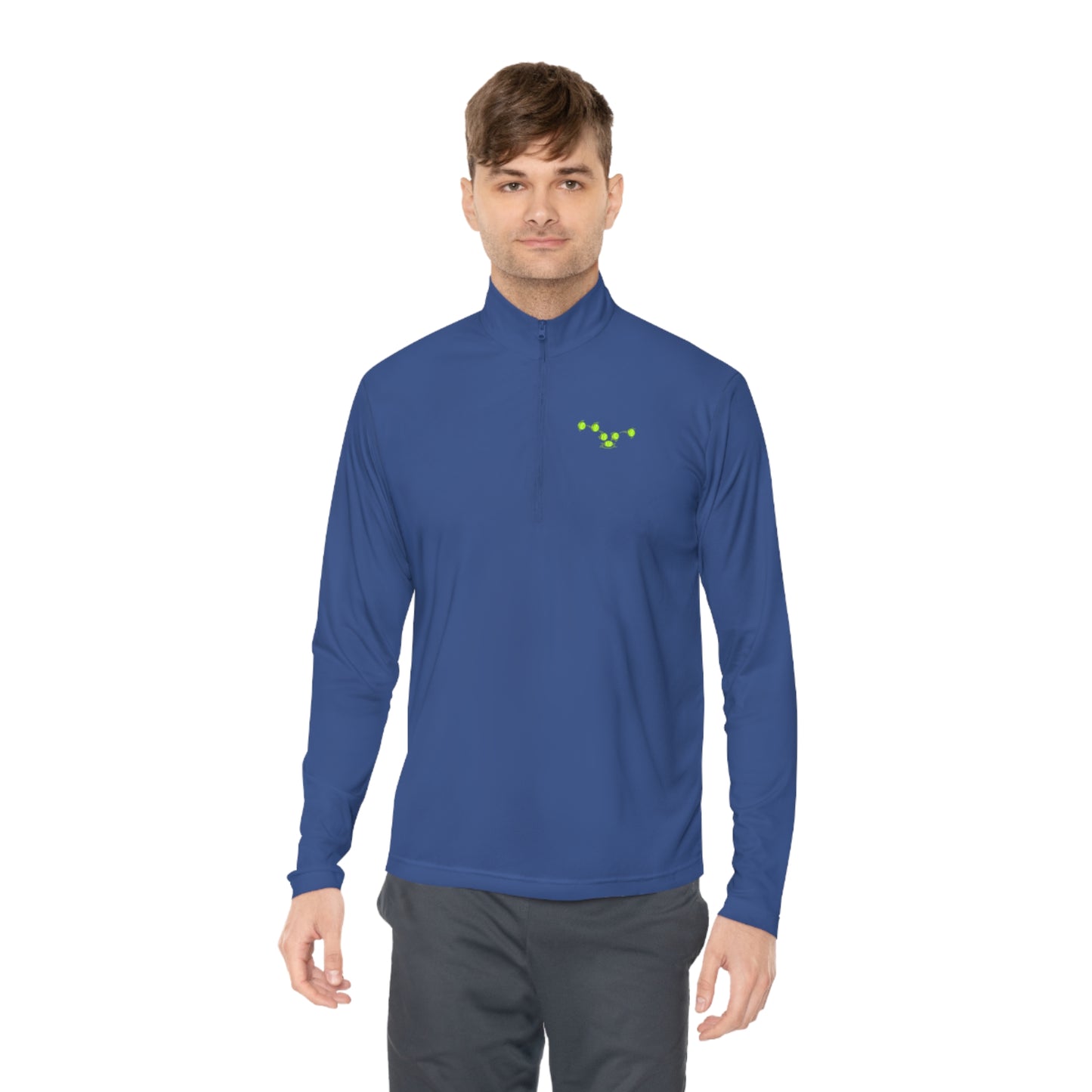 Unisex Quarter-Zip Pullover - Tennis