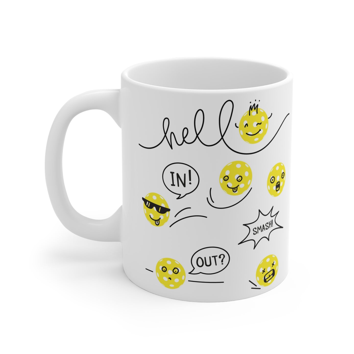 Mug 11oz - Pickleball theme