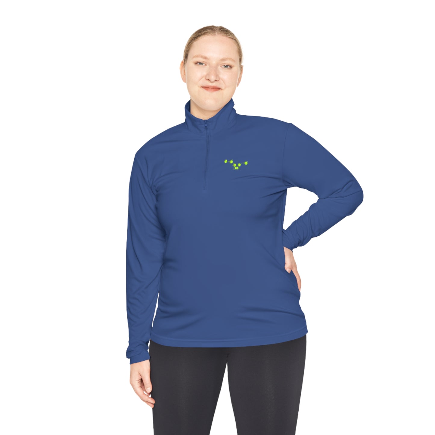 Unisex Quarter-Zip Pullover - Tennis