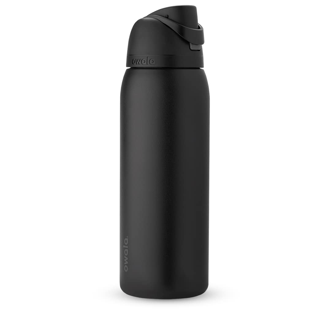 Owala FreeSip Insulated Stainless Steel Water Bottle with Straw for Sports, Travel, and School BPA-Free Sports Water Bottle, 24 oz, Beach House