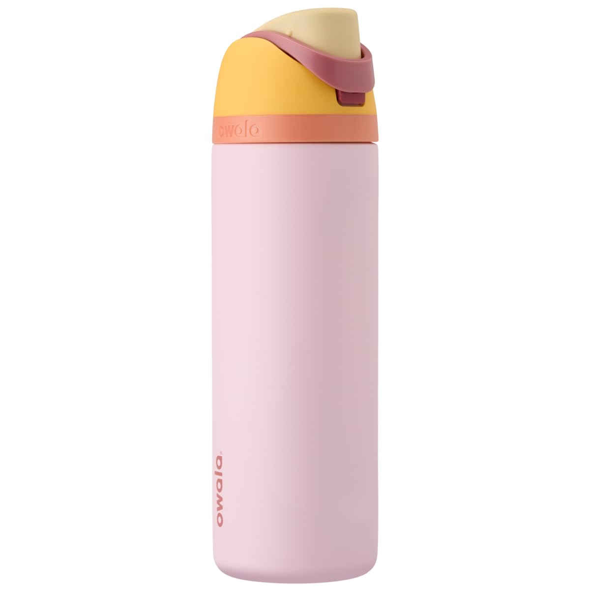 Owala FreeSip Insulated Stainless Steel Water Bottle with Straw for Sports, Travel, and School BPA-Free Sports Water Bottle, 24 oz, Beach House