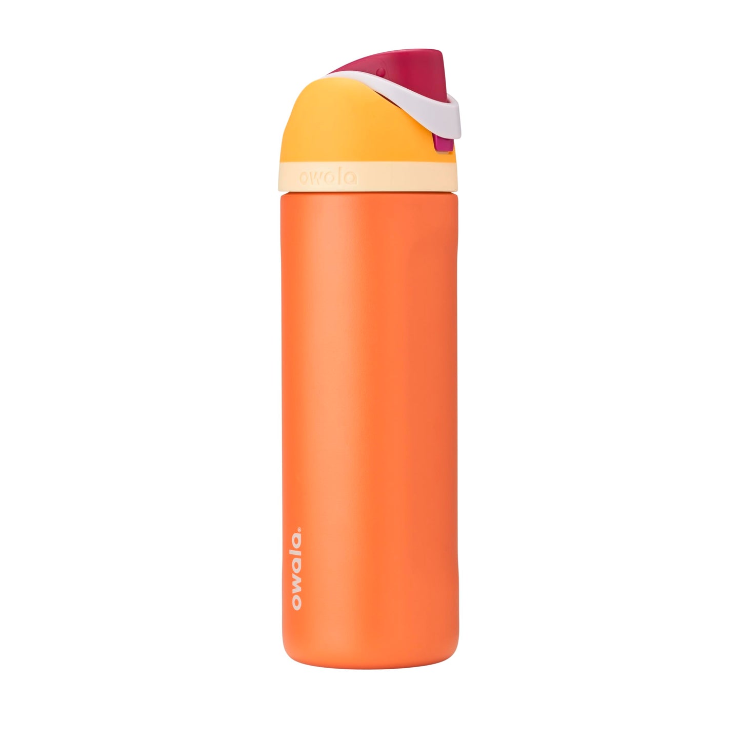 Owala FreeSip Insulated Stainless Steel Water Bottle with Straw for Sports, Travel, and School BPA-Free Sports Water Bottle, 24 oz, Beach House