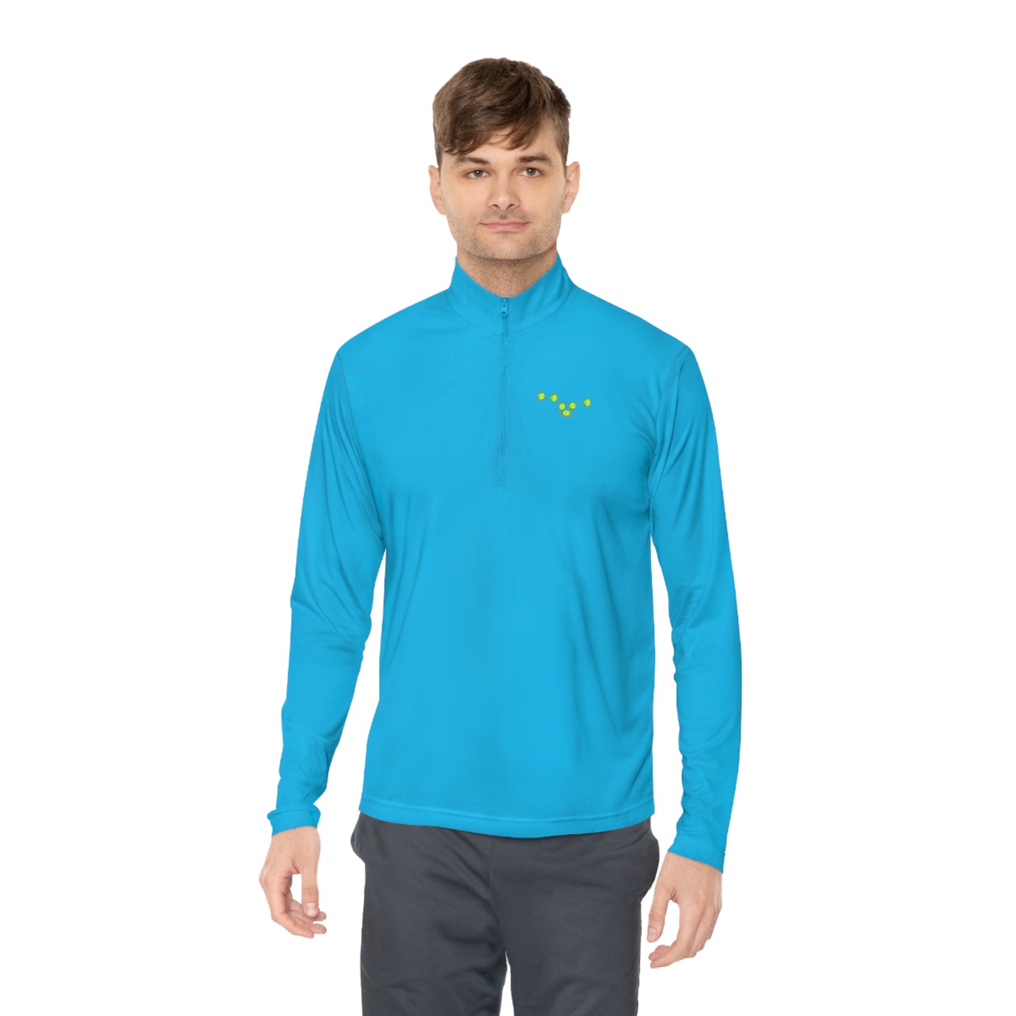 Unisex Quarter-Zip Pullover - Tennis