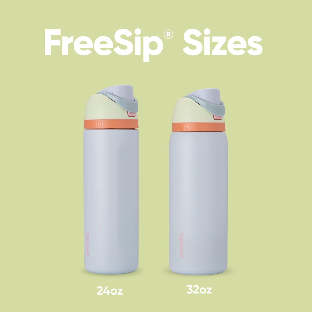 Owala FreeSip Insulated Stainless Steel Water Bottle with Straw for Sports, Travel, and School BPA-Free Sports Water Bottle, 24 oz, Beach House