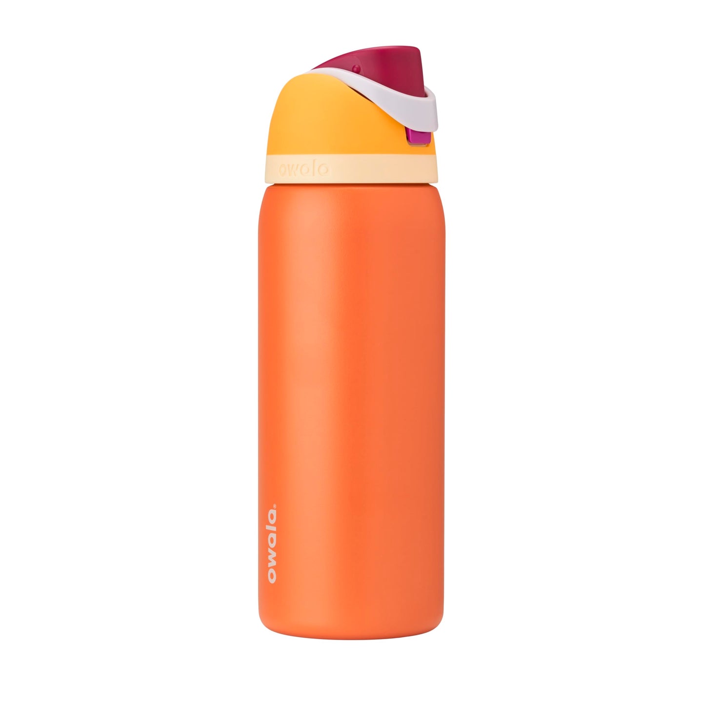 Owala FreeSip Insulated Stainless Steel Water Bottle with Straw for Sports, Travel, and School BPA-Free Sports Water Bottle, 24 oz, Beach House