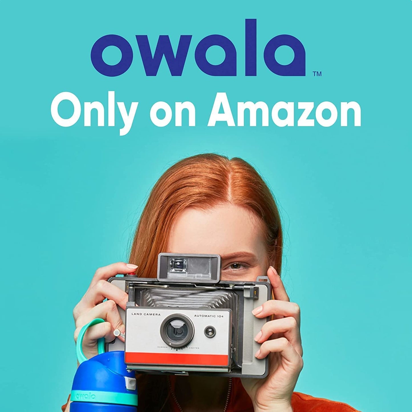 Owala FreeSip Insulated Stainless Steel Water Bottle with Straw for Sports, Travel, and School BPA-Free Sports Water Bottle, 24 oz, Beach House