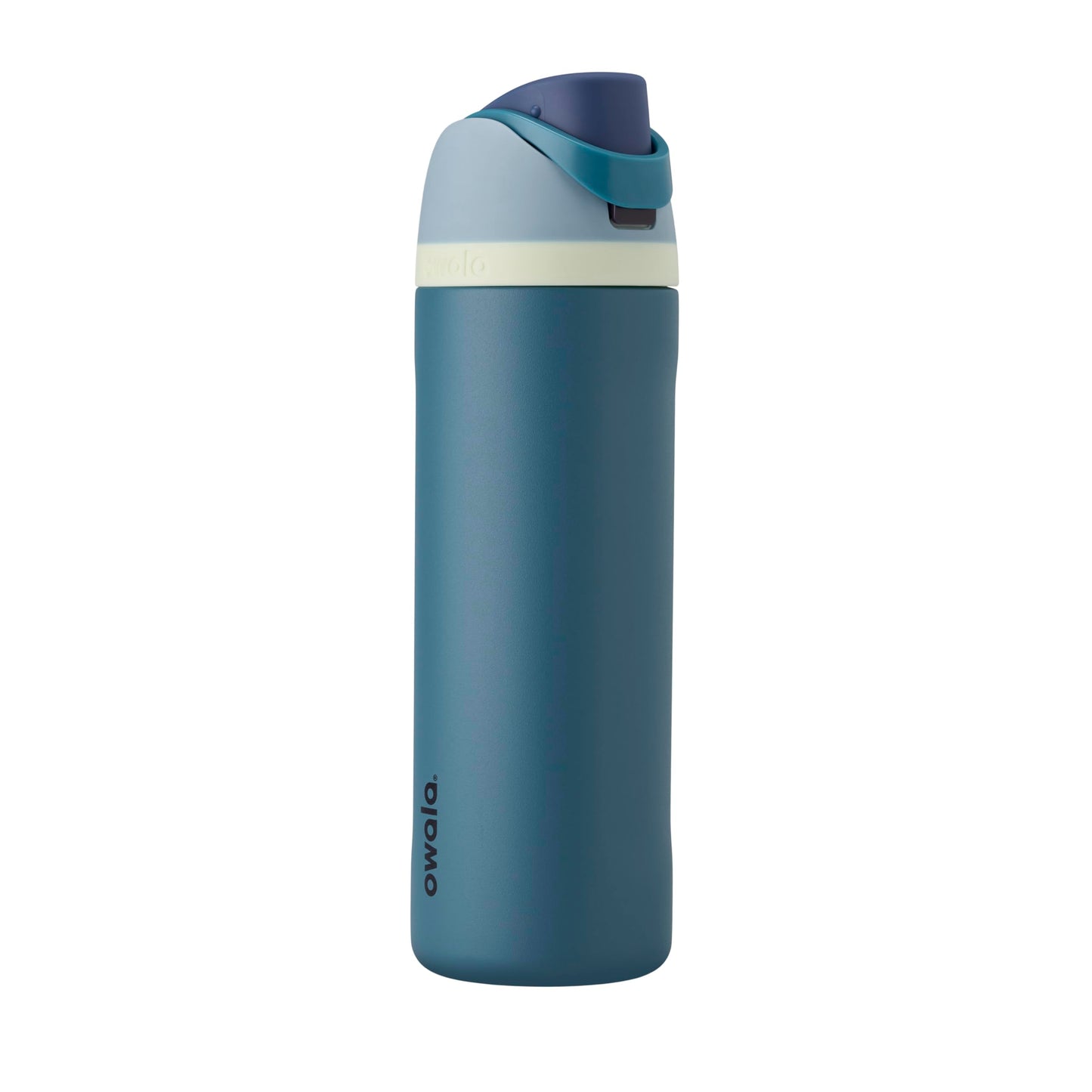 Owala FreeSip Insulated Stainless Steel Water Bottle with Straw for Sports, Travel, and School BPA-Free Sports Water Bottle, 24 oz, Beach House