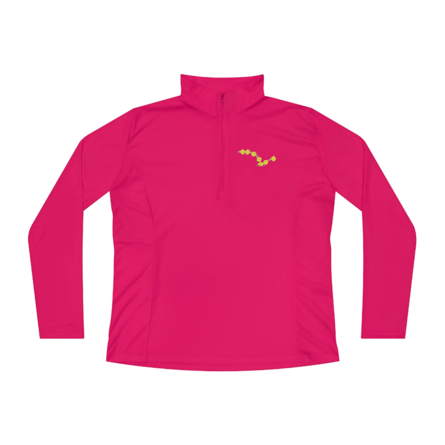 Women Quarter-Zip Pullover - Pickleball