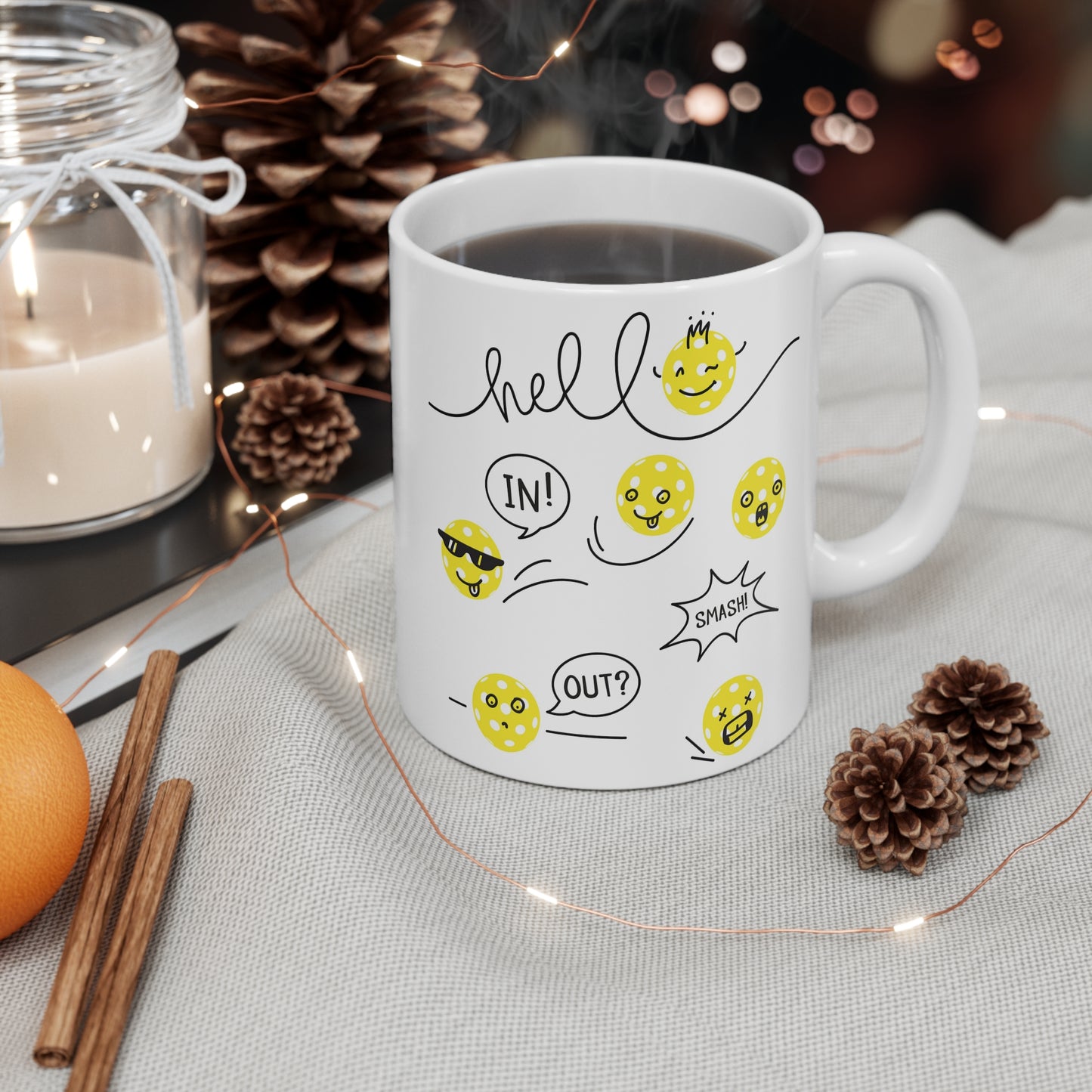 Mug 11oz - Pickleball theme