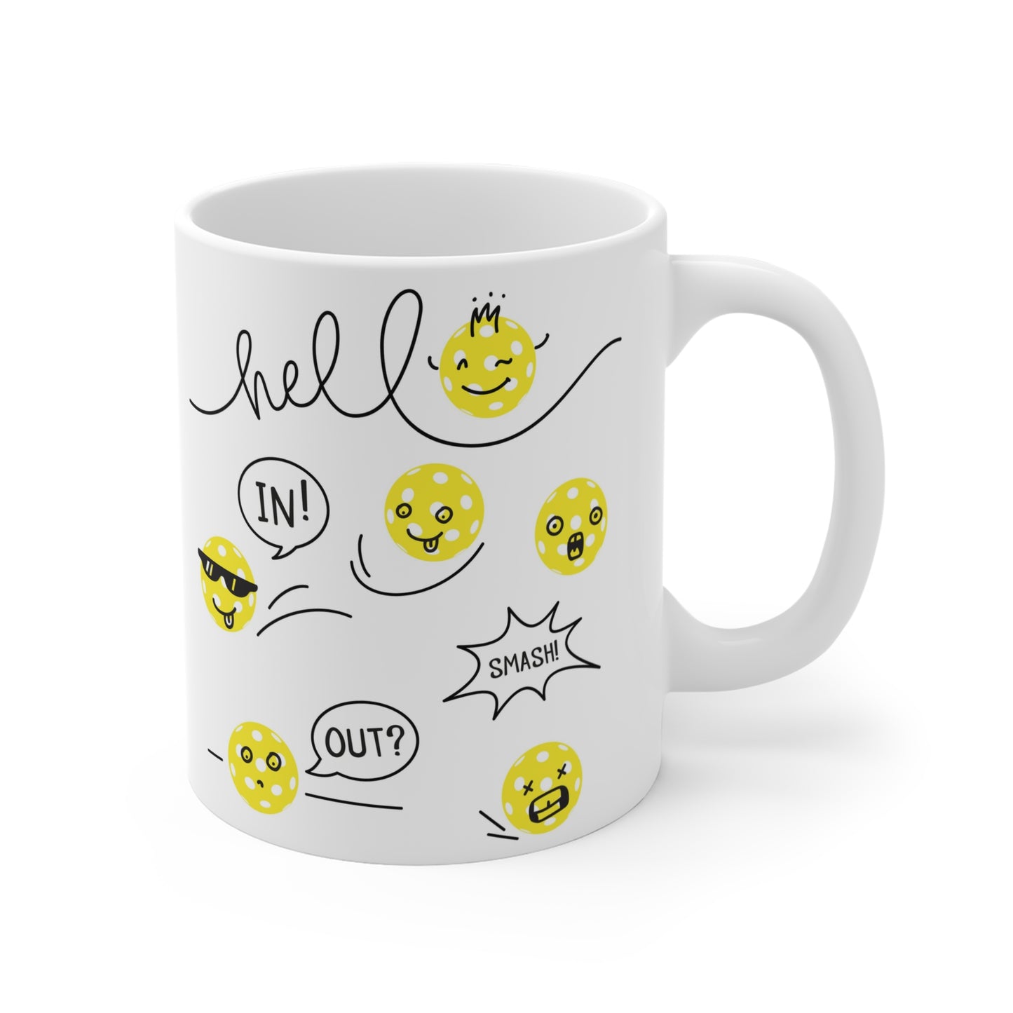 Mug 11oz - Pickleball theme