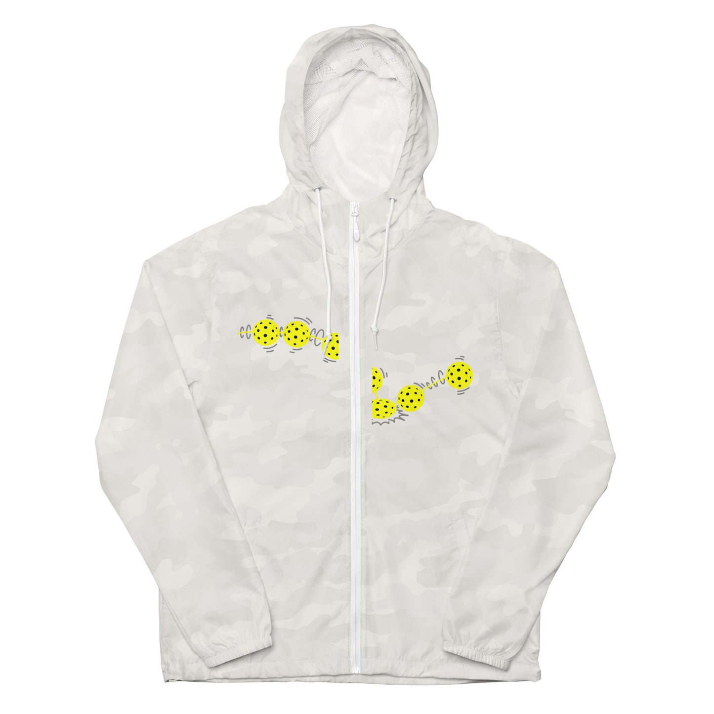 Unisex lightweight zip up windbreaker